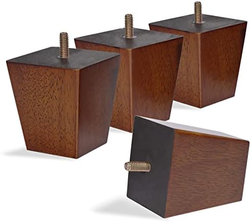 Solid Natural Wood Furniture Legs