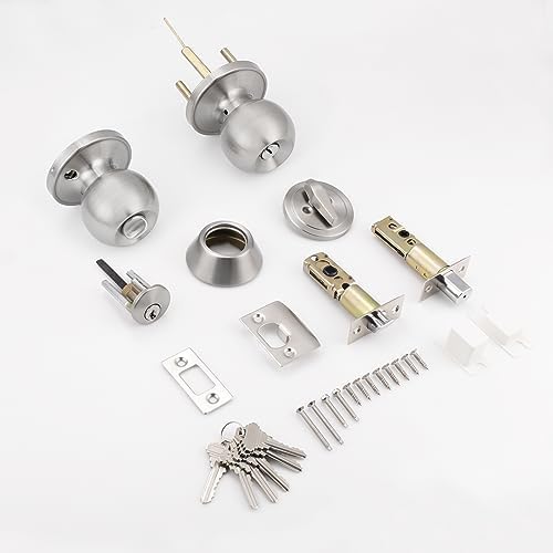 3 Pack Door Knobs Set