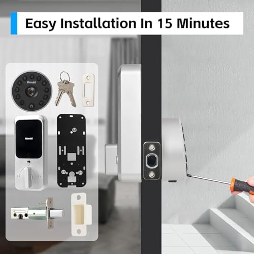 Unlock hassle-free with our smart deadbolt