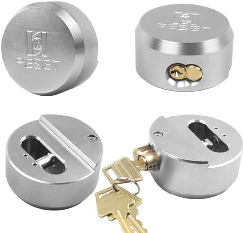 RESET-903 Keyed Alike Heavy Duty Padlock 3 Pack