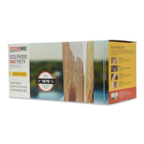 System Three Wood Epoxy Putty 2 Gallon Kit