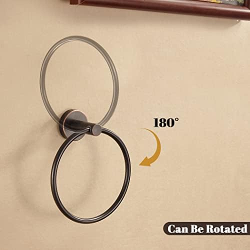 Stylish Bronze Farmhouse Toilet Paper Towel Holder