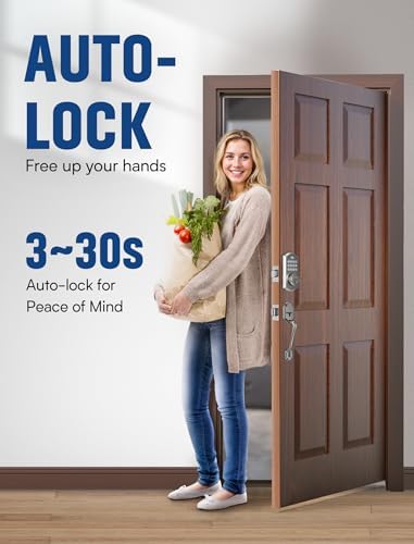 ELAMOR M19 Smart Keyless Entry Door Lock Set