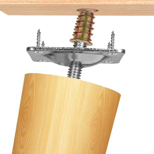 11 Angled Leg Mounting Plate for Furniture