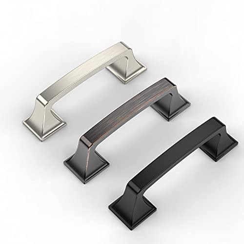 Amerdeco 10-Pack Oil Rubbed Bronze Kitchen Cabinet Pulls