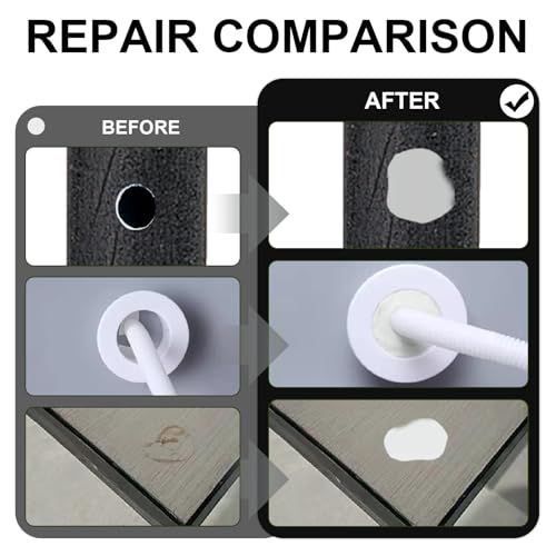Perfect for Wood Furniture Repair - 16oz White Epoxy Putty Kit