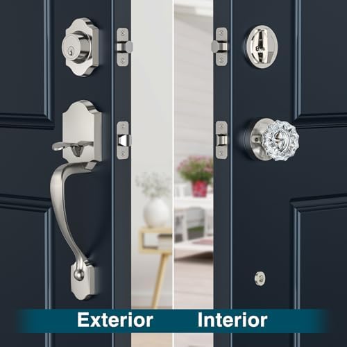 Calzibeno Front Door Handle Set Elevate Your Door Security