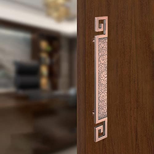 Vintage Door Handle Barn Gold