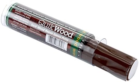 Quikwood Epoxy Putty Dark Mahogany 1 Ounce