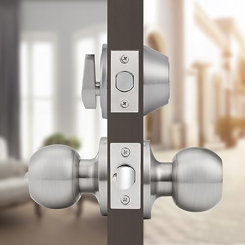 3 Pack Door Knobs Set
