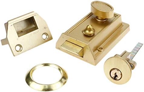 Durable Night Latch Deadbolt Set for Safety