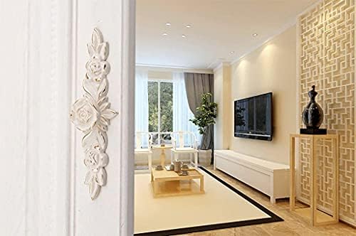 Elegant European-Style Rose Cabinet Knobs with Backplates