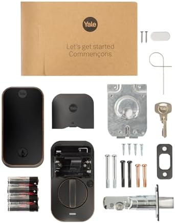 Secure Entry Lock with Keyless motion sensor- Yale Assure Lock 2 Bronze