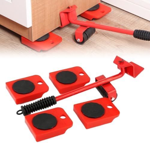 Furniture Lift Mover Tool Set Red Large