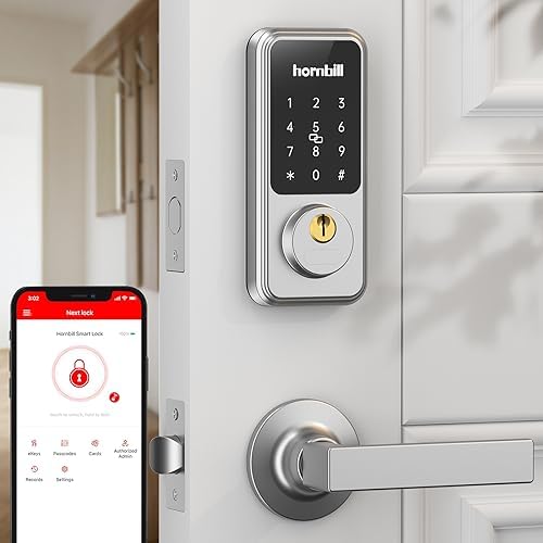 Smart Keypad Door Lock with Handlesets