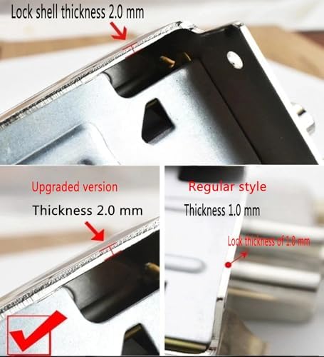 Secure Exterior Door Lock Set