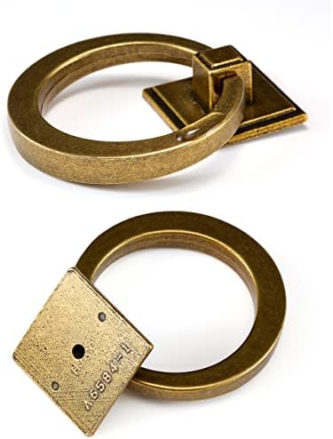 Antique Brass Pull Set for Cascading Handles