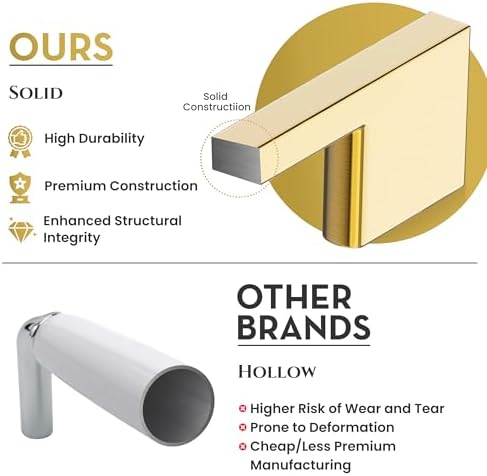 5-Piece Gold Cabinet Pulls brushed gold drawer pulls Kitchen cabinet hardware