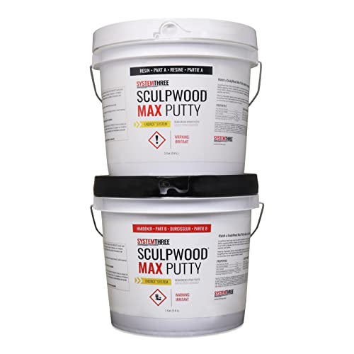 System Three Wood Epoxy Putty 2 Gallon Kit