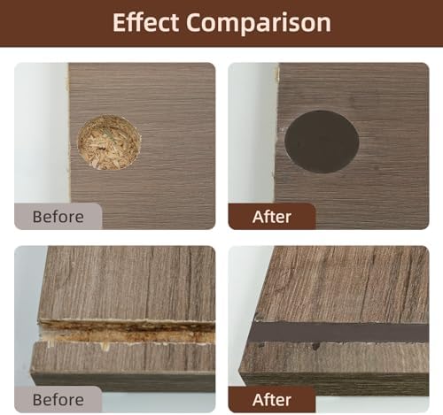 Boncart Paintable Wood Filler Quick Repair for Holes Cracks in Wood Furniture
