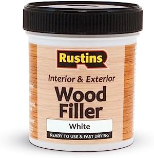 Rustins Acrylic Wood Filler 250 ml - White