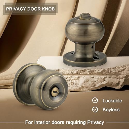 Probrico Privacy Door Knobs
