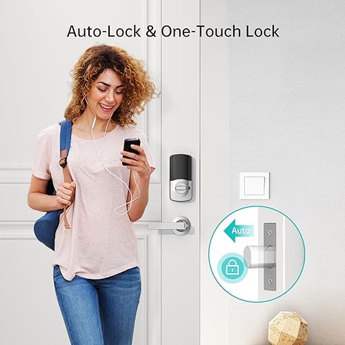Smart Keypad Door Lock with Handlesets