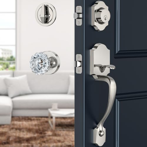 Calzibeno Front Door Handle Set Elevate Your Door Security