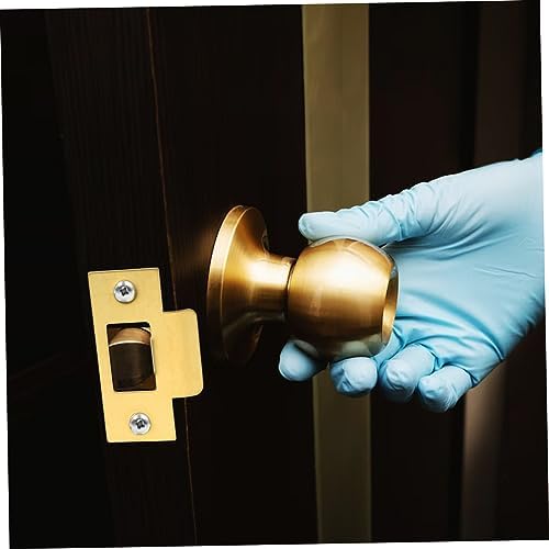 Stainless Steel Door Strike Plates Hole Fillers for Room Locks