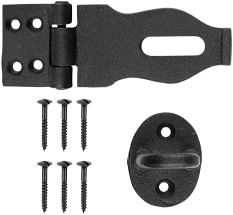 Heavy Duty Black Iron Padlock