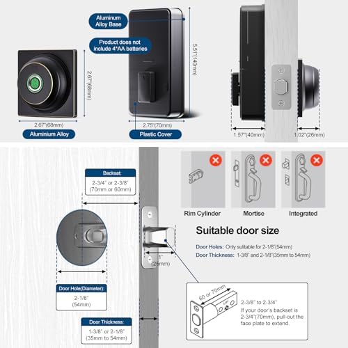 GeekTale Smart Deadbolt Lock