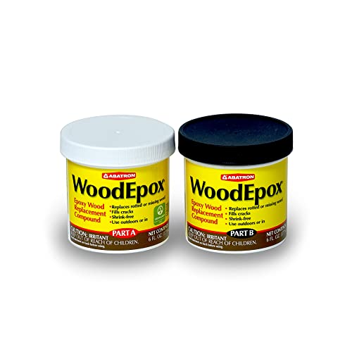 Abatron WoodEpox Kit 12 oz 2-Part Wood Filler Putty