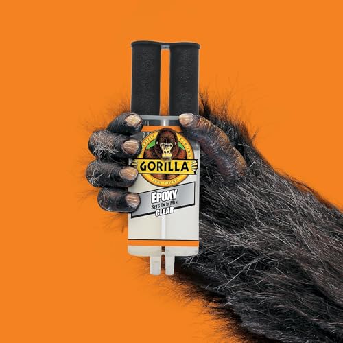 Gorilla Epoxy Syringe 085 oz Clear
