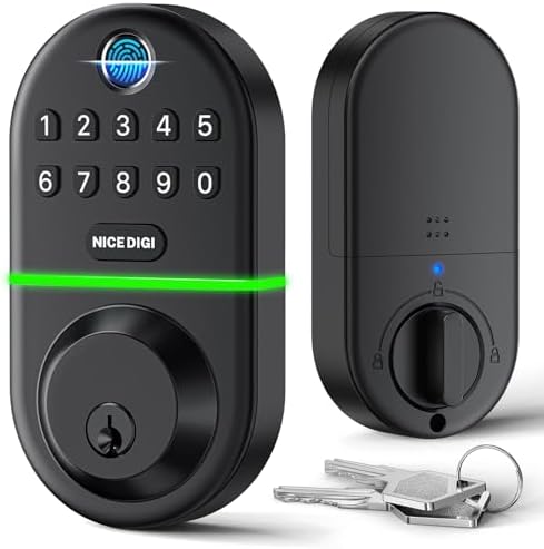 NICE DIGI Keypad Deadbolt Lock for Front Door