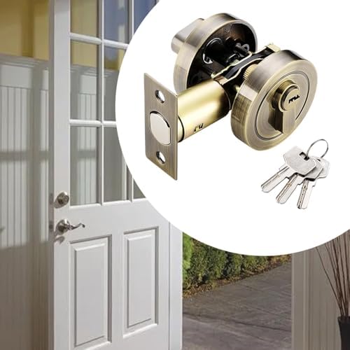 Sturdy Door Lock Set with Keys for Home Office