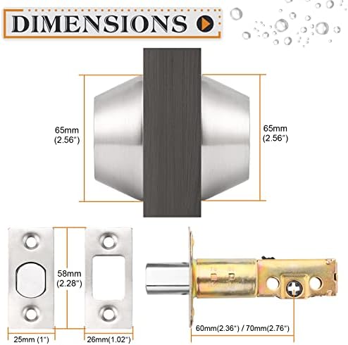 Double-Sided Keyed Deadbolt