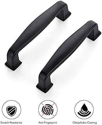 Ravinte 30-Piece 3 Handles Matte Black Kitchen Cabinet Pulls