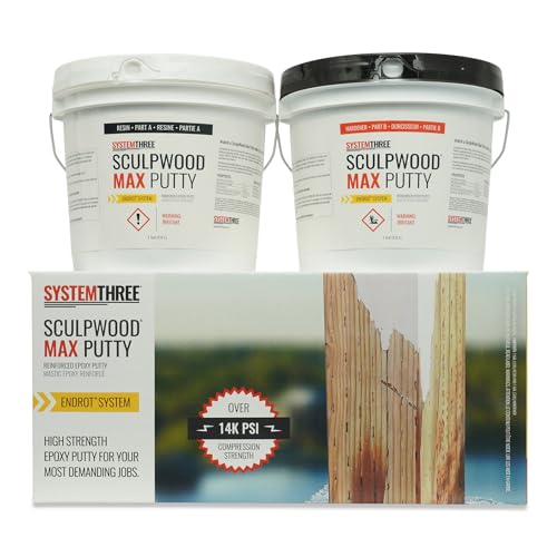 System Three Wood Epoxy Putty 2 Gallon Kit