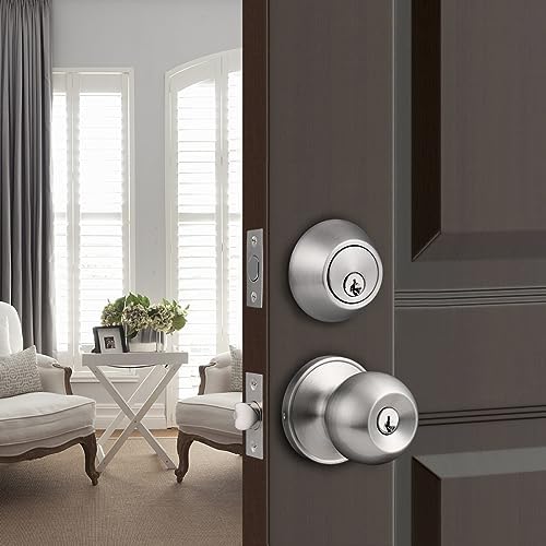 3 Pack Door Knobs Set