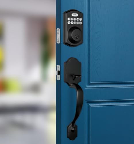 Electronic Deadbolt with Keyless Entry 20 Access Codes Auto-Lock Security
