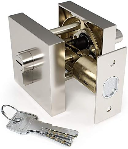 CONCORDIA Satin Nickel Deadbolt Set