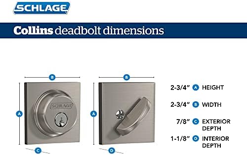 Schlage Deadbolt Set