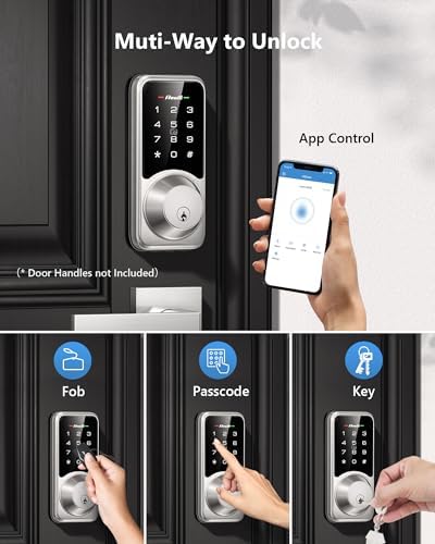 Zowill Smart Lock with APP Control and Touchscreen Keypad