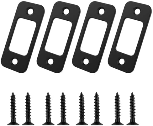 Black Door Strike Plate