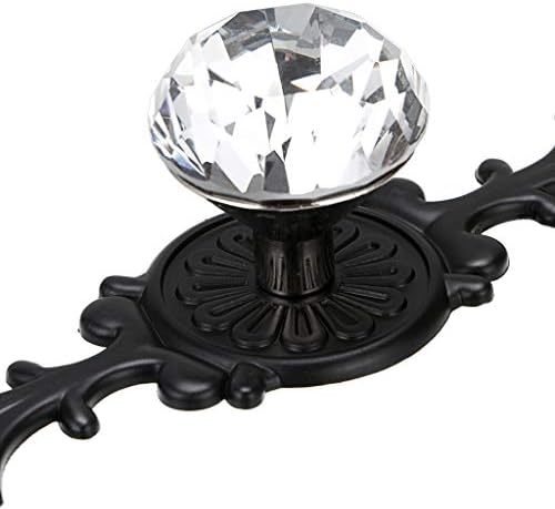 Sumnacon 5-Piece Drawer Cabinet Knobs Pull Handles - Black