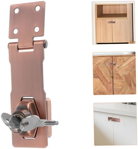 Heavy Duty Outdoor Gate Latch with Hasp and Padlock