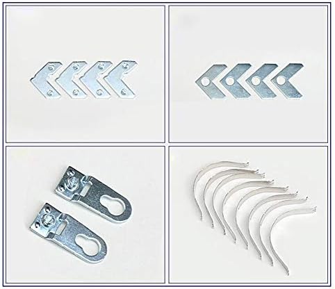 UPSTORE L-Shaped Metal Picture Frame Hangers Kit