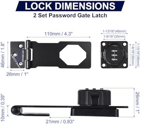Super Secure Combination Password Lock for Your Home