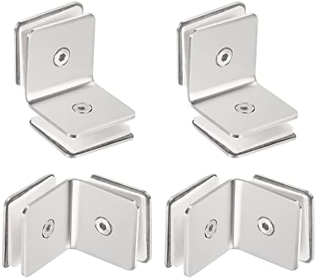 Sturdy Durable Glass Clamp Set for Showers