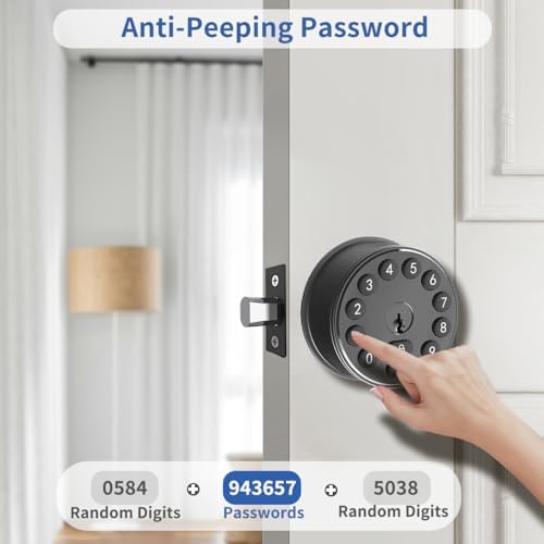Keyless Entry Door Lock with Keypad and Keypad Deadbolt